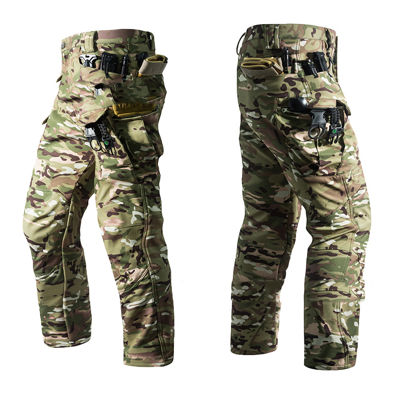 STORM Softshell Warm Fleece Waterproof Work Pants - Image 4