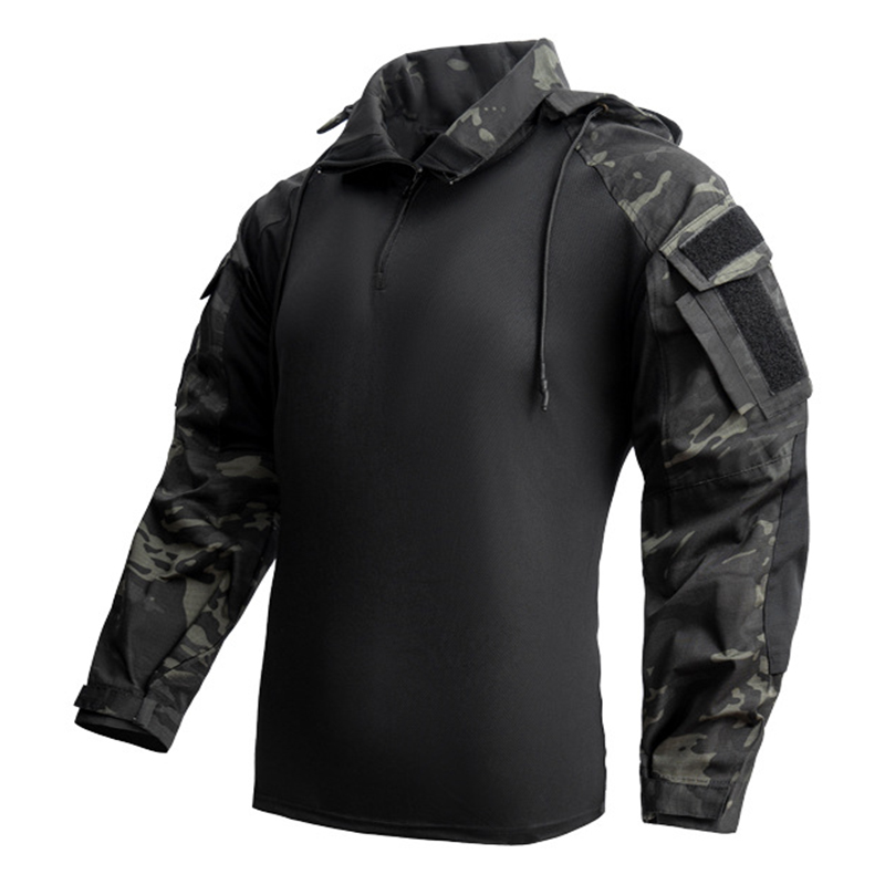 RUGGED Men's Lightweight Hooded Combat Shirt - Image 6