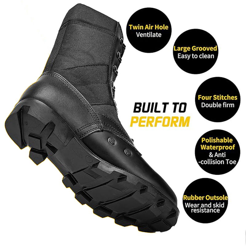 RAPTOR Men's Waterproof Military Tactical Boots - Image 3