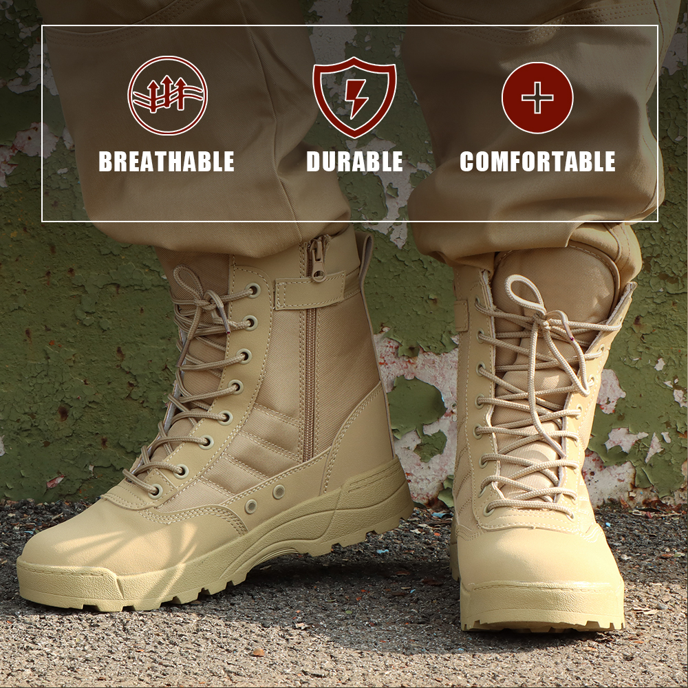 RAPTOR Men's Lightweight Tactical Boots - Image 4