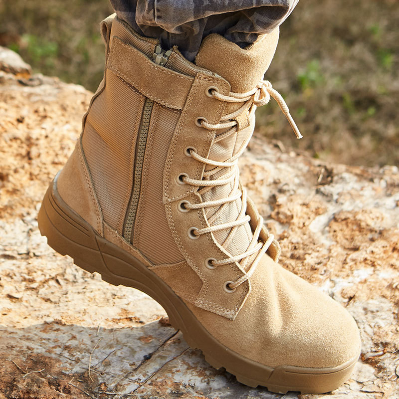 RAPTOR Men's Desert Tactical Military Boots - Image 9