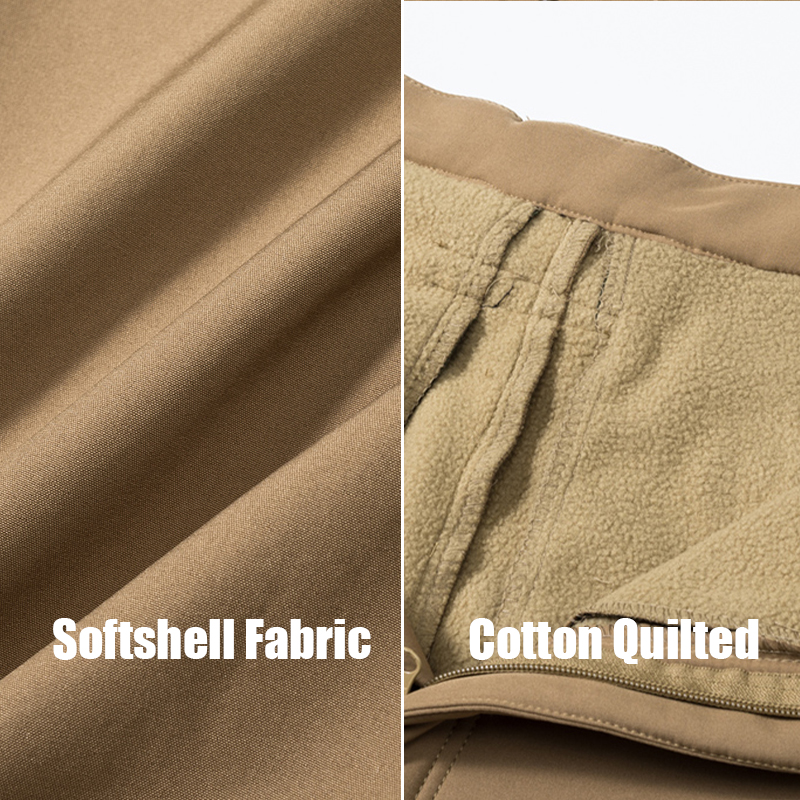 STORM Softshell Warm Fleece Waterproof Work Pants - Image 2