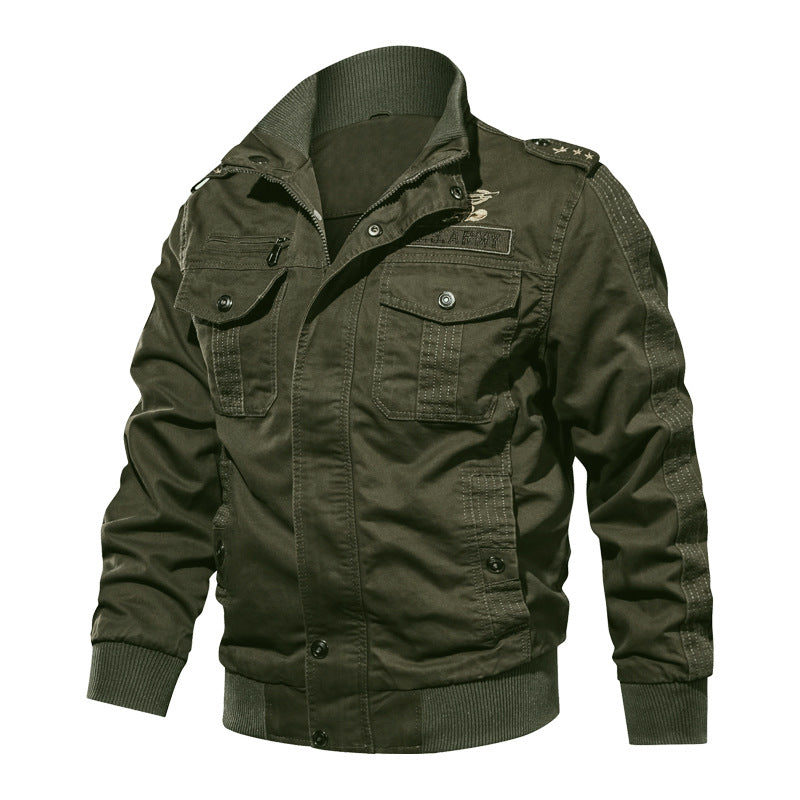 RUGGED Cotton Lightweight Army Winderbreaker Jacket