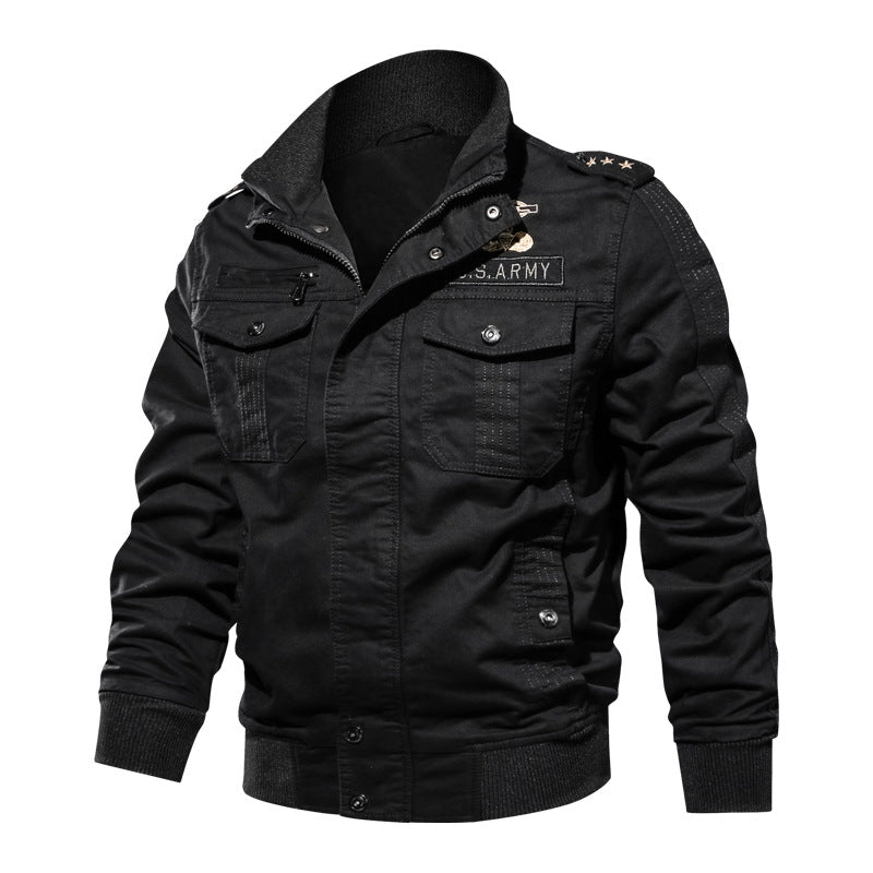 RUGGED Cotton Lightweight Army Winderbreaker Jacket - Image 5