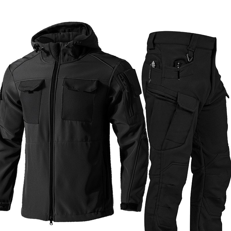STORM Softshell Shark Skin Set, Windproof Waterproof Military Jacket and Pants - Image 3