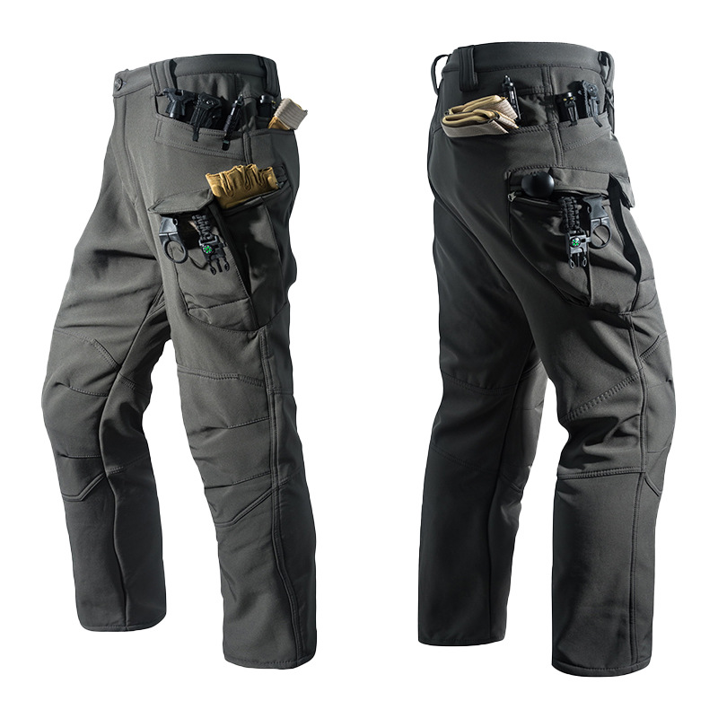 STORM Softshell Warm Fleece Waterproof Work Pants - Image 6