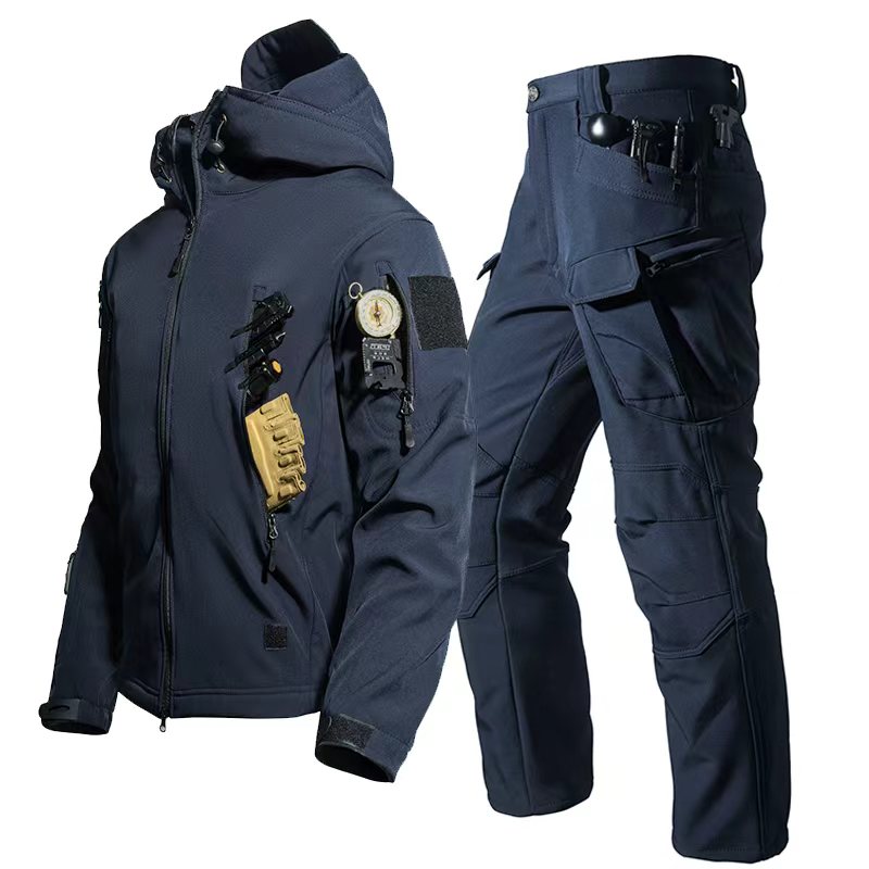 STORM Softshell Clothing Suit Waterproof Tactical Uniform - Image 4