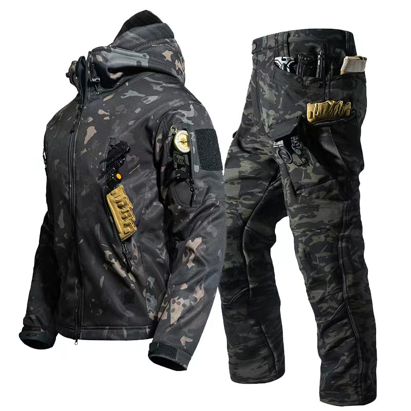 STORM Softshell Clothing Suit Waterproof Tactical Uniform - Image 5