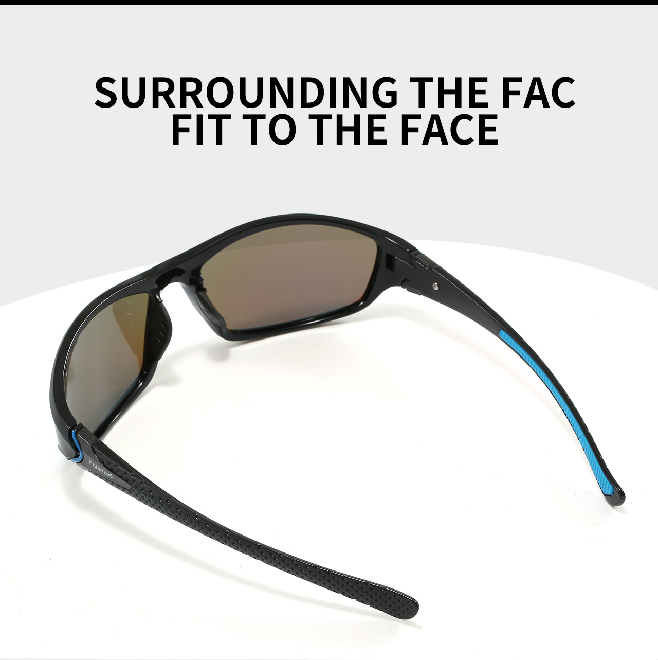 RUGGED 3-Pack Polarized UV400 Protection Sports Sunglasses - Image 7