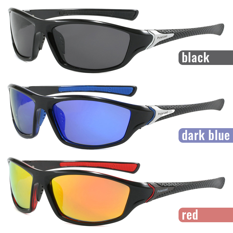 RUGGED 3-Pack Polarized UV400 Protection Sports Sunglasses - Image 9