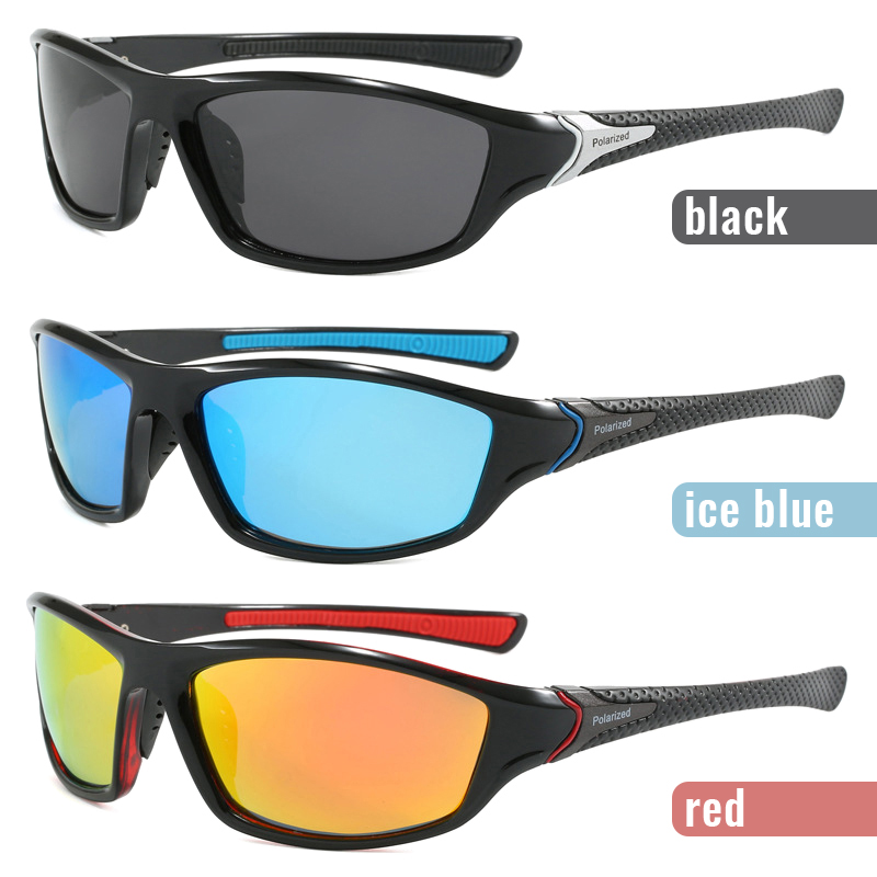 RUGGED 3-Pack Polarized UV400 Protection Sports Sunglasses - Image 10