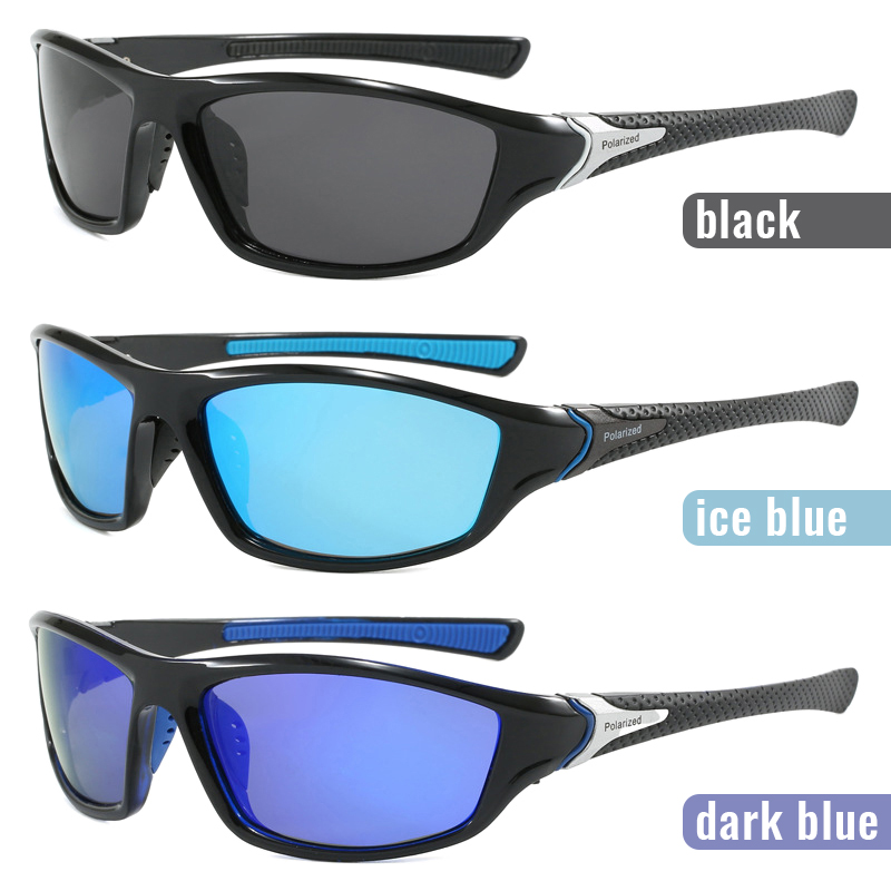 RUGGED 3-Pack Polarized UV400 Protection Sports Sunglasses - Image 11